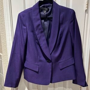 Kasper Women's Deep Purple Suit Jacket